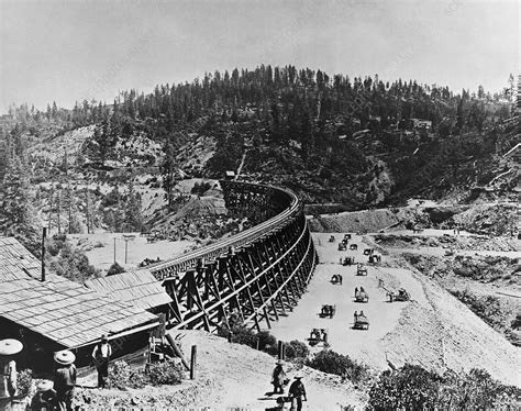 Building of transcontinental railroad